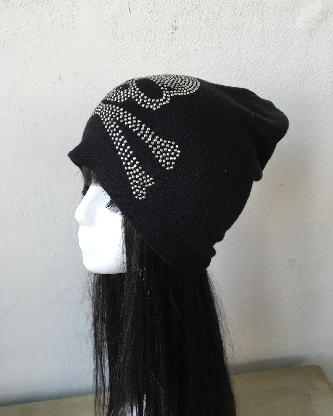  skull beads beanie 상품이미지2
