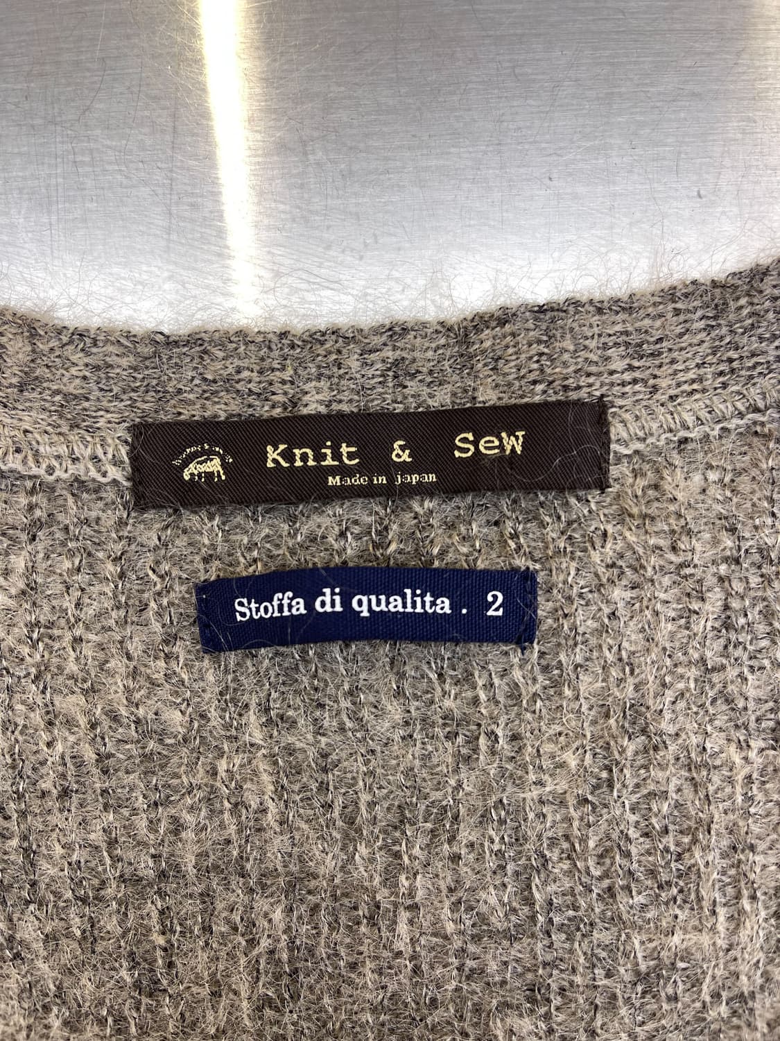 Knit&Sew 모헤어 가디건 상품이미지5