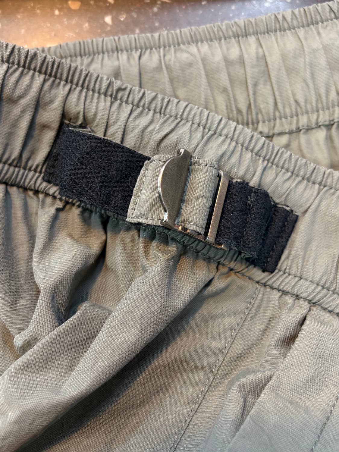 폴리테루 나일론 카고 팬츠 세이지 [1] 상품이미지6