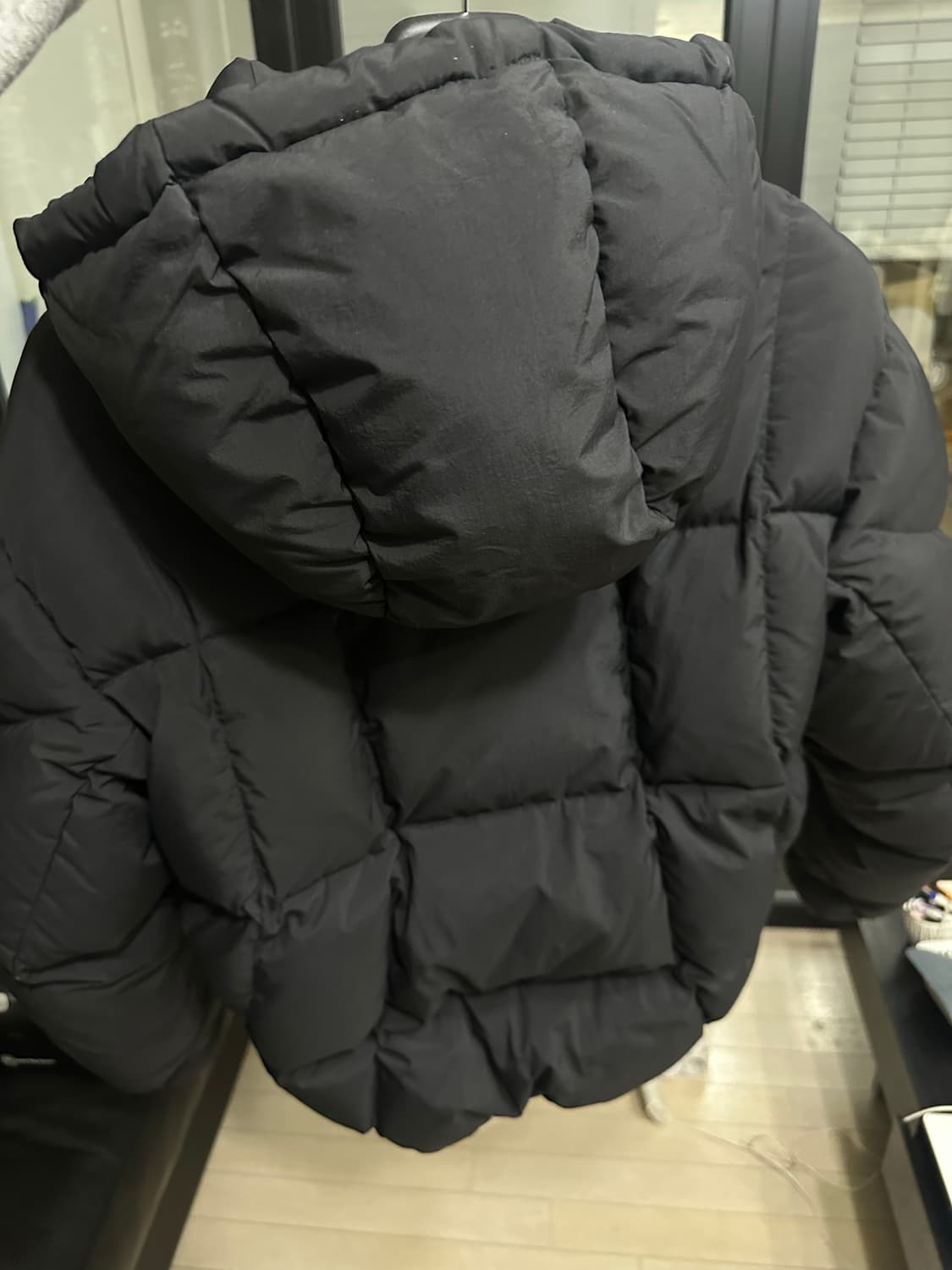 비긴202 헤비 다운 패딩 블랙 사이즈1 상품이미지6