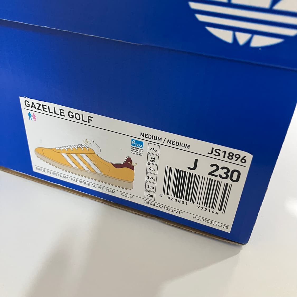 [새상품] 아디다스 가젤 골프 230 상품이미지3