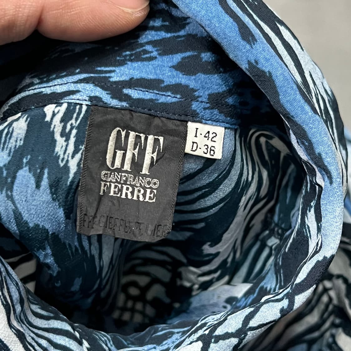  지안프랑코페레 멀티패턴 셔츠 y15116 상품이미지6