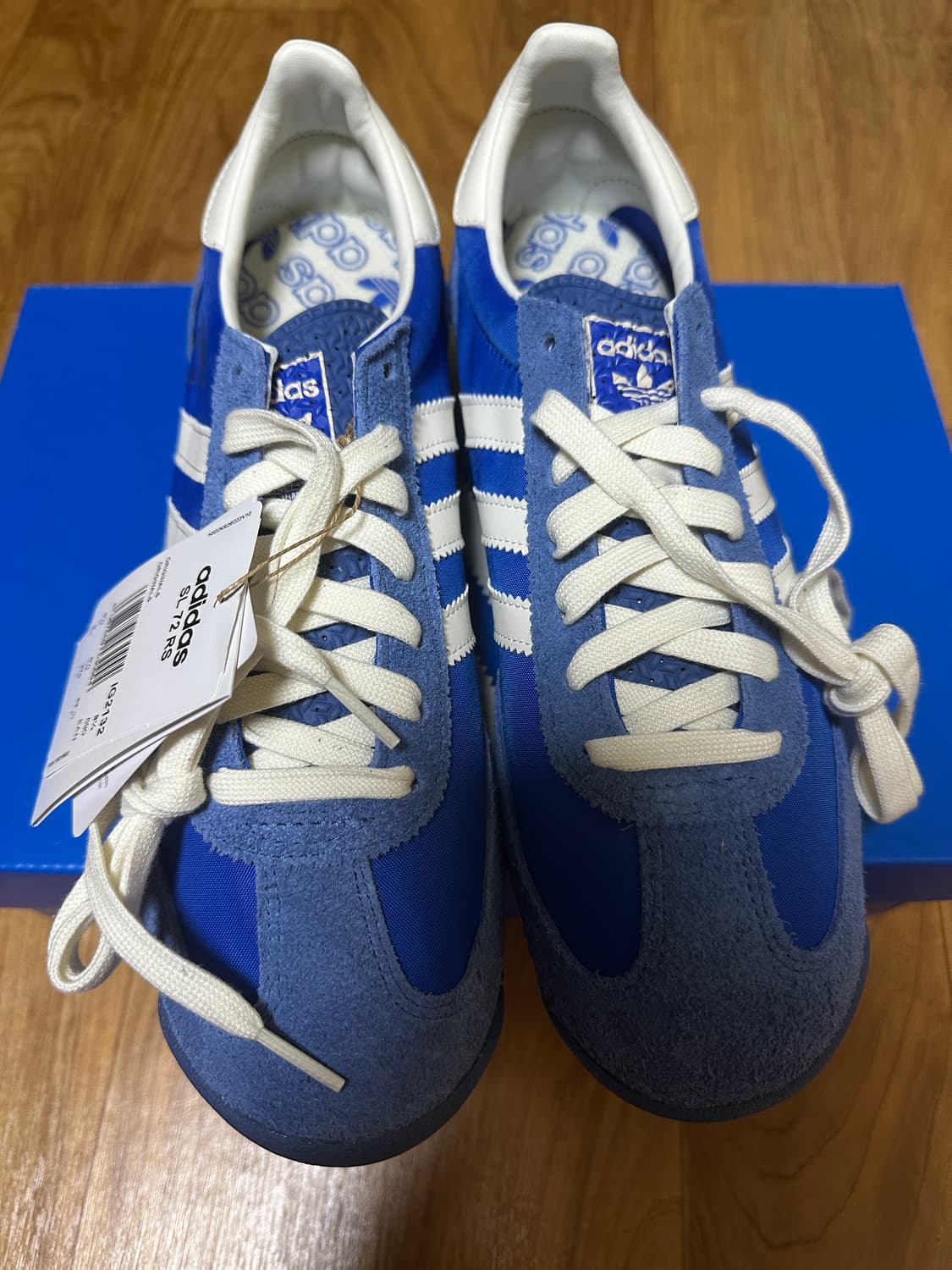 새상품) 아디다스SL 72 RS 블루 270사이즈 팝니다. 상품이미지1
