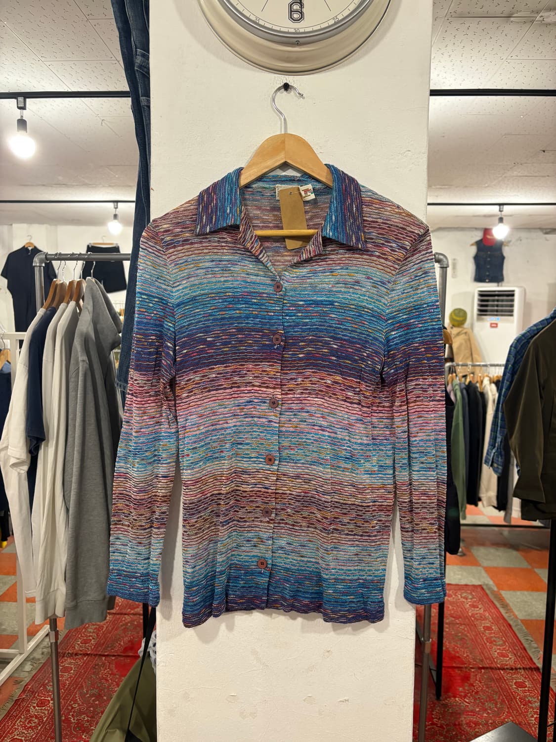 미쏘니 니트가디건 상품이미지3