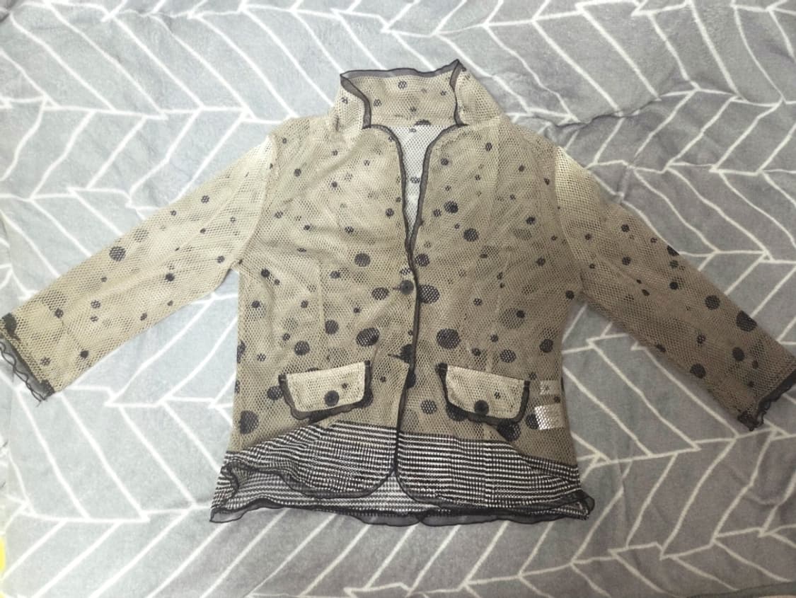 Se ce Se 망사 긴팔 자켓 2버튼 상품이미지1