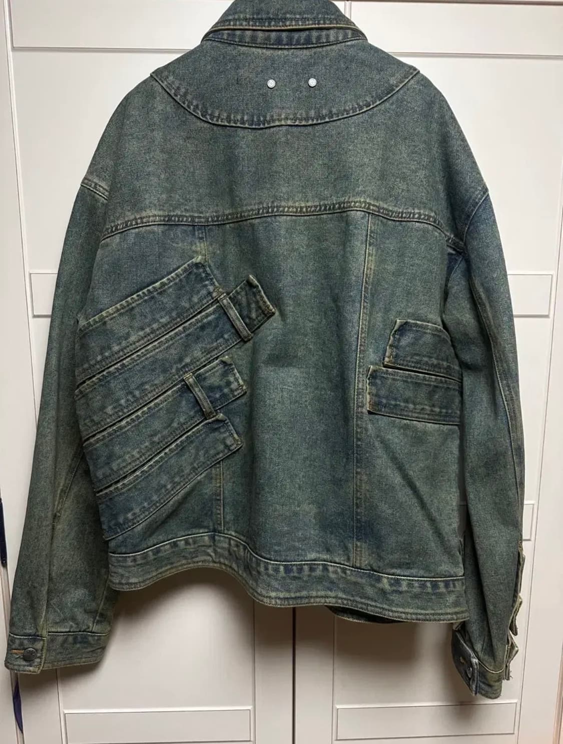 앤더슨벨 밴드 웨이스트 데님자켓 상품이미지2