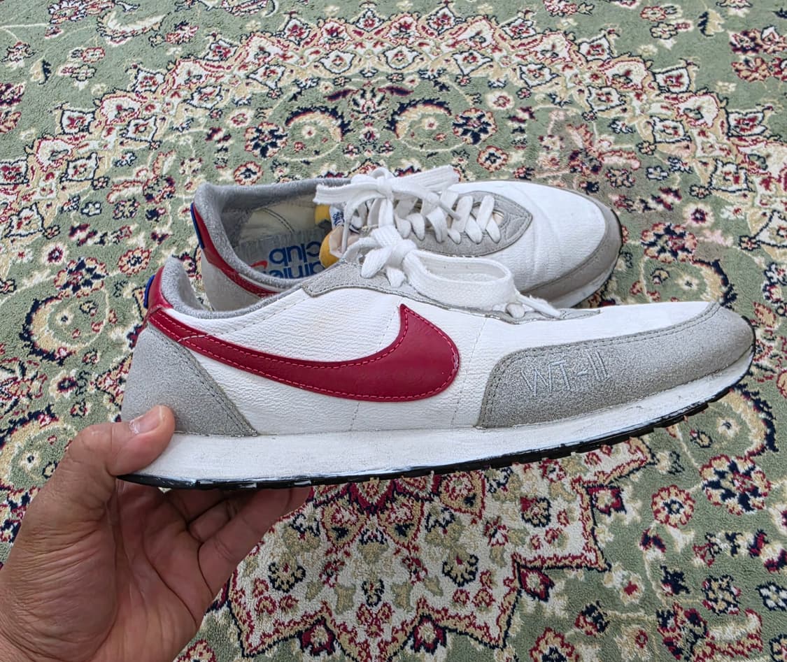 [최종할인] 나이키 와플트레이너2 그레이 짐레드 270 상품이미지2