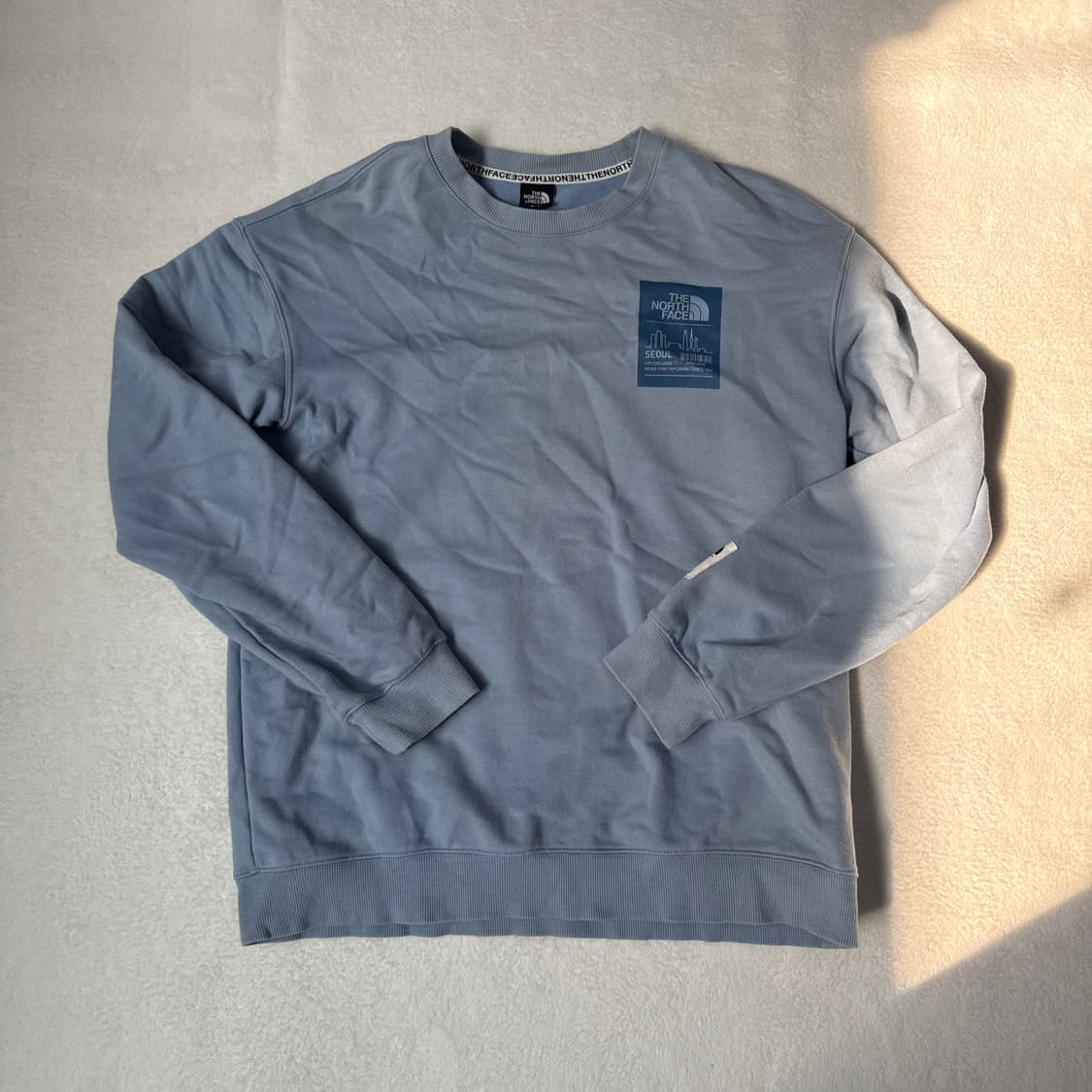 M 노스페이스 맨투맨 0310T 상품이미지1