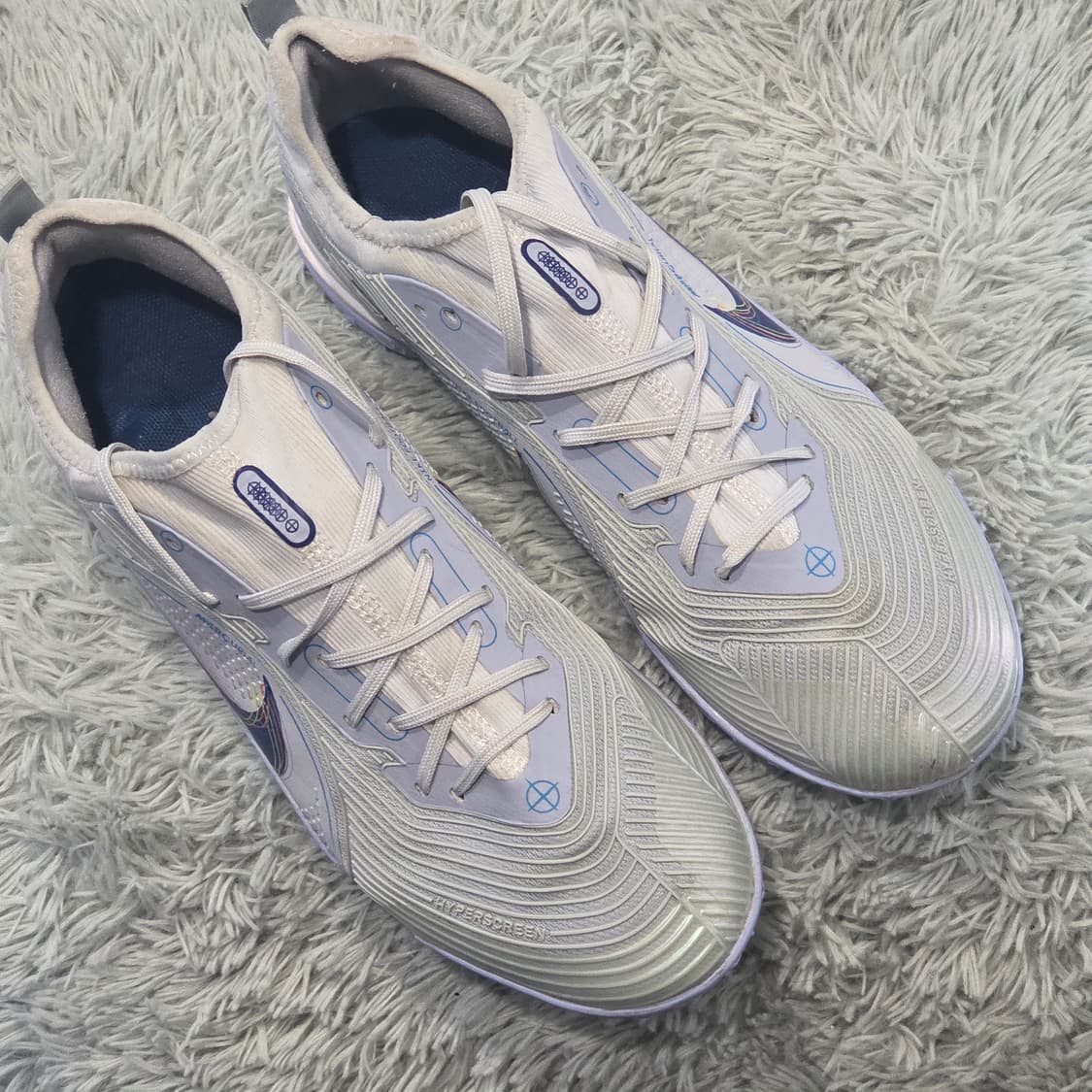 5q-2:나이키 머큐리얼 줌 풋살화 TF 화이트 (280mm)-거의새거 상품이미지5