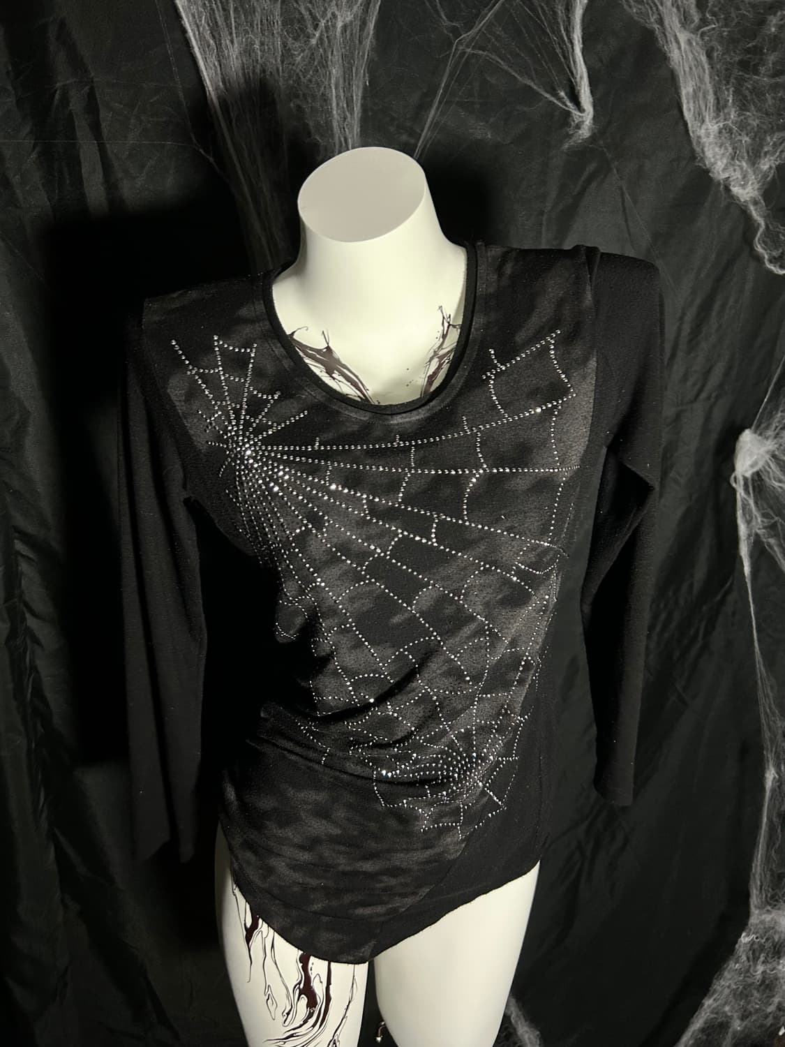 cubic webs shirring sleeve 상품이미지1