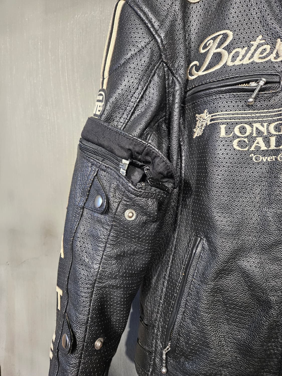 BATES LEATHERS 레이싱 가죽 자켓 (L) 상품이미지3