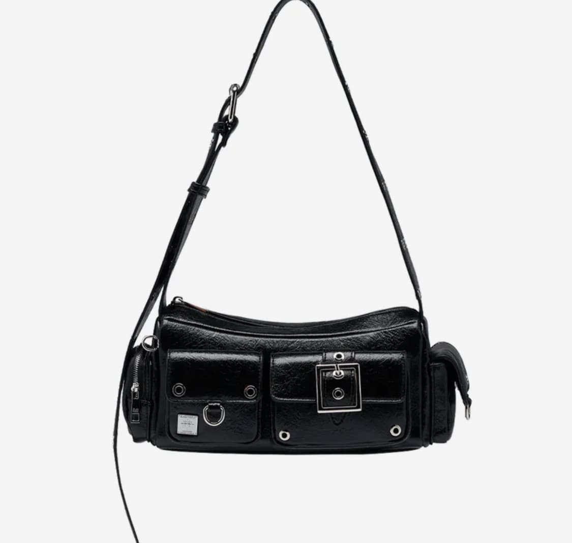 블랙퍼플 미니 포트리스 백 Mini Fortress Bag-Black 상품이미지1