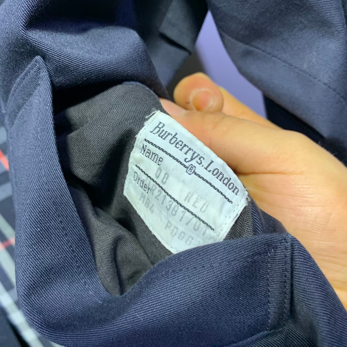 버버리 야상 자켓 판매합니다 상품이미지7