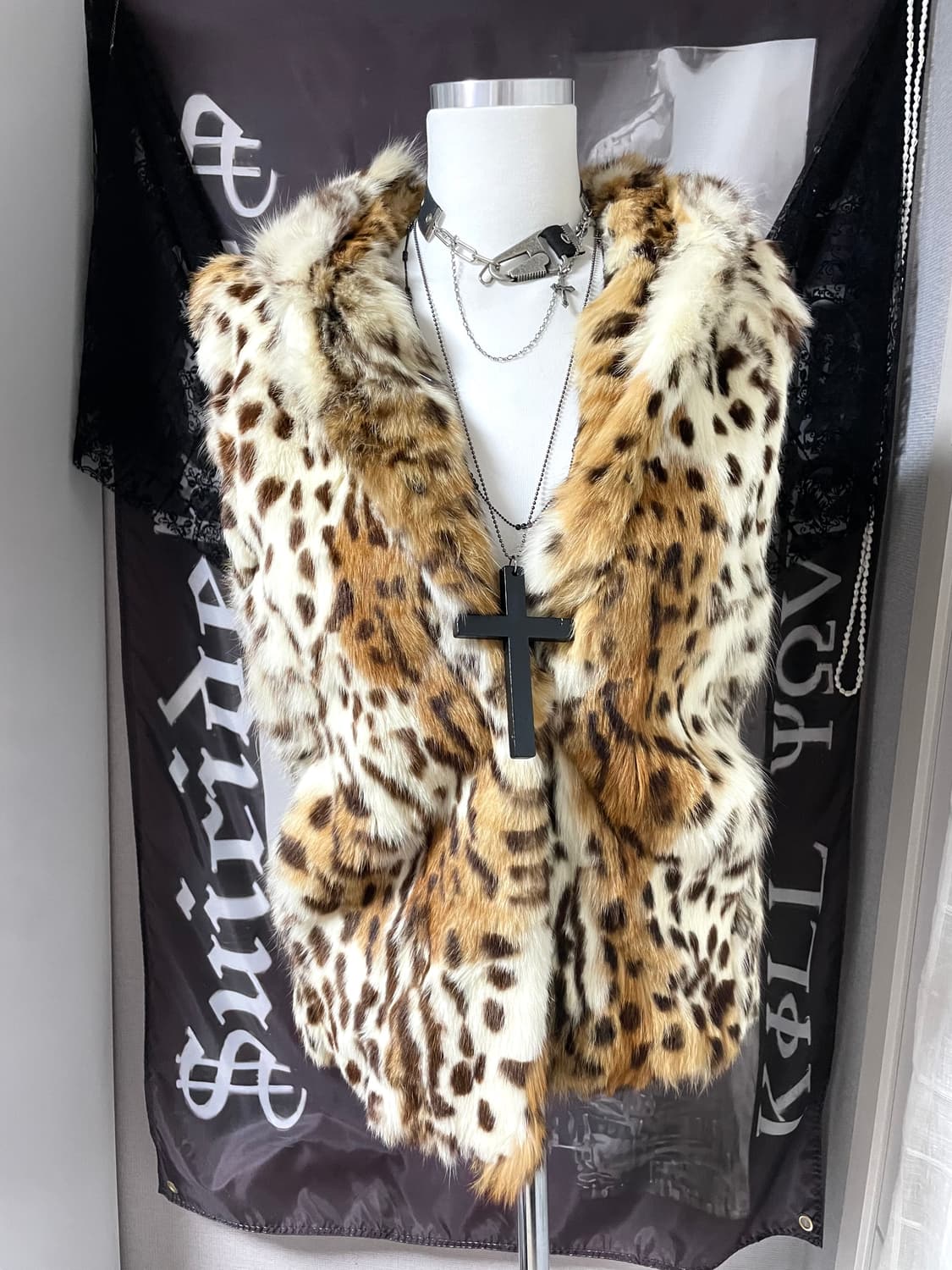 빈티지 리얼퍼자켓 베스트호피후드조끼 오네갸루00s베메클펑크니혼진핀터깔 상품이미지6