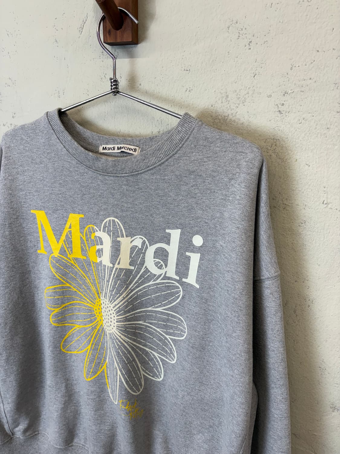 마르디메크르디 플라워 프린팅 맨투맨 상품이미지5