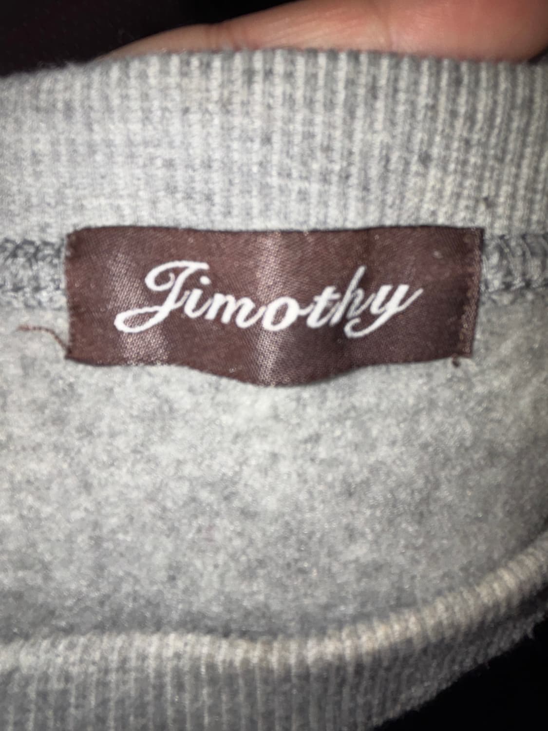 [Timothy] 빈티지 나비 그래픽 롱슬리브 맨투맨 상품이미지2