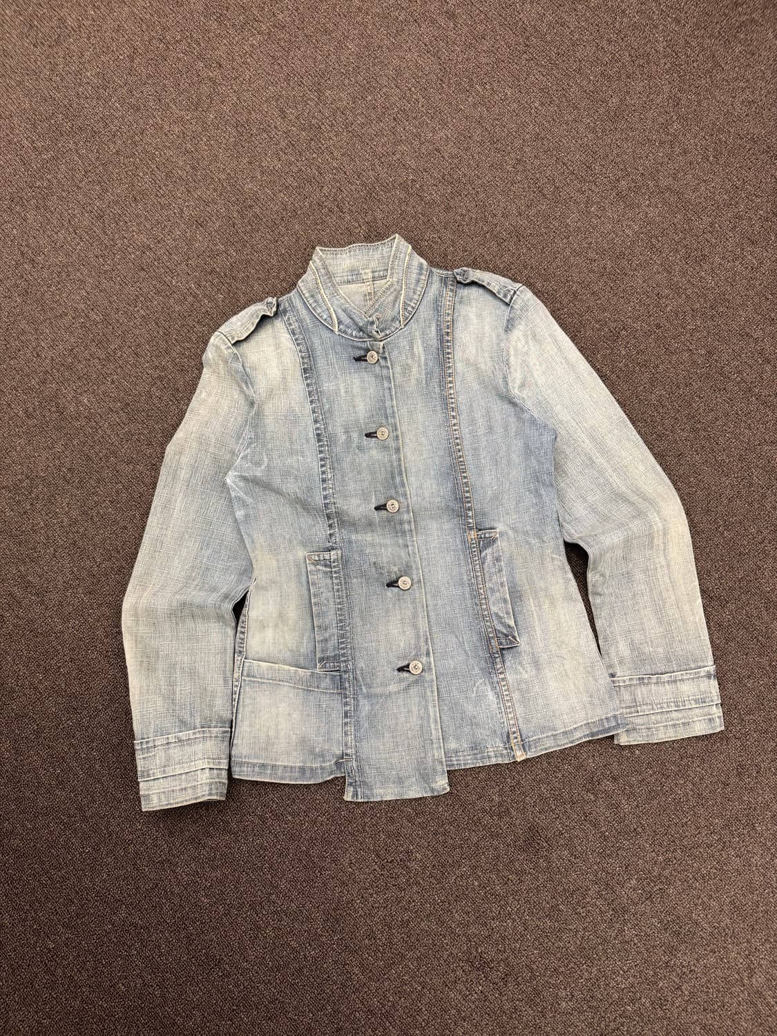 M)마리떼 프랑소와 저버 빈티지 여성 데님 자켓 상품이미지1