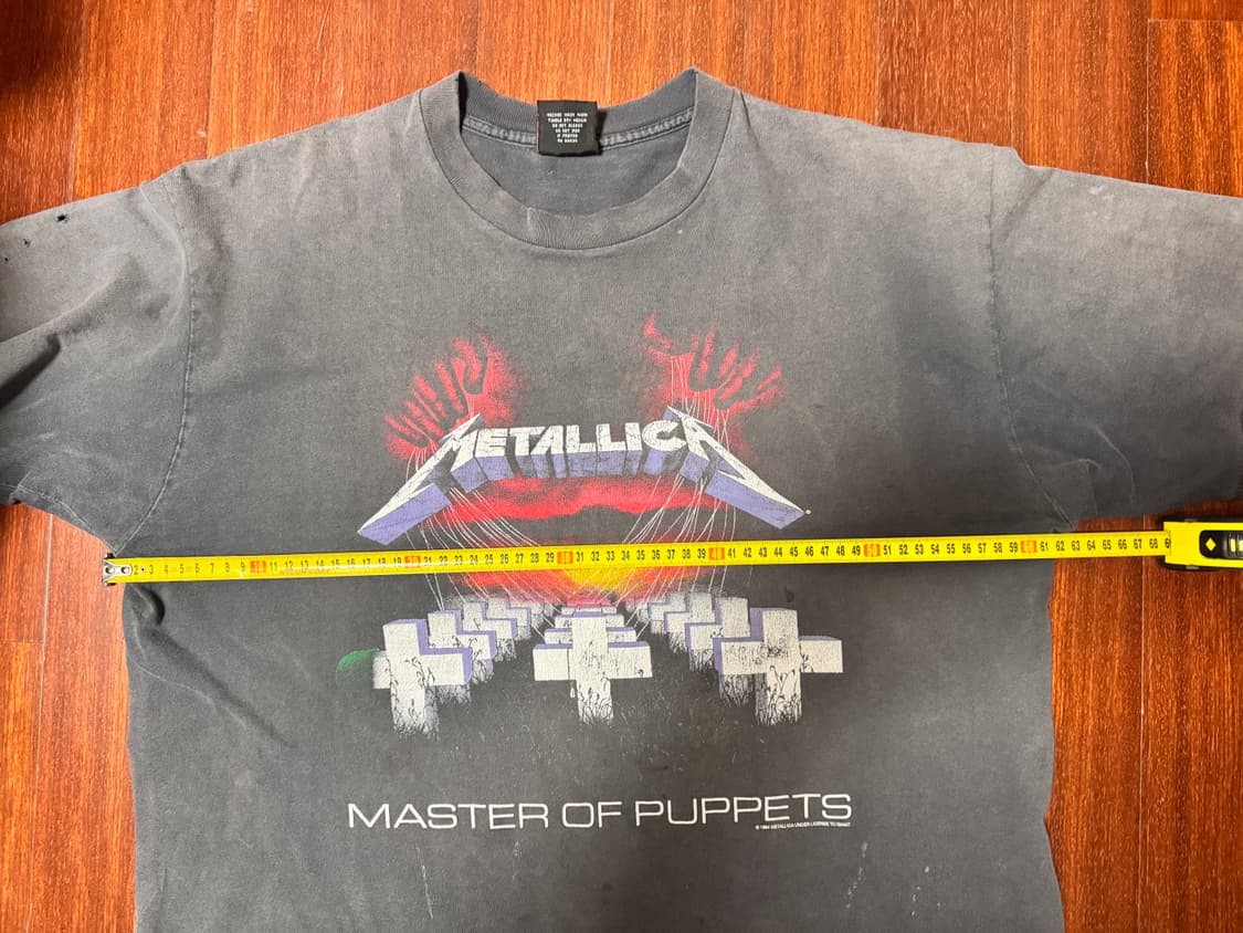 [XL] 90s 메탈리카 Master Of Puppets 밴드티 상품이미지5