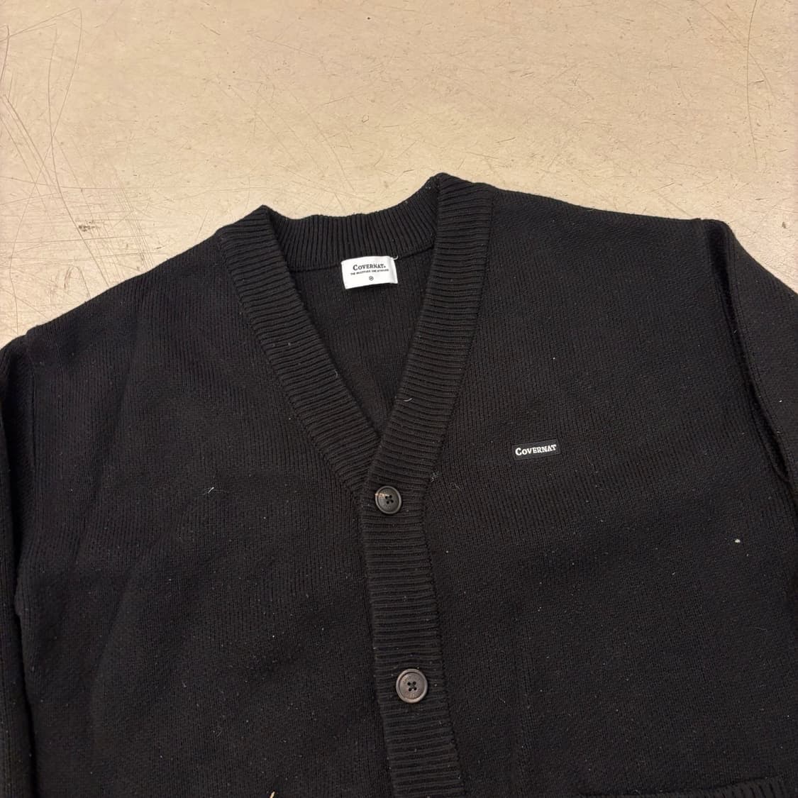 커버낫 블랙 가디건 상품이미지2