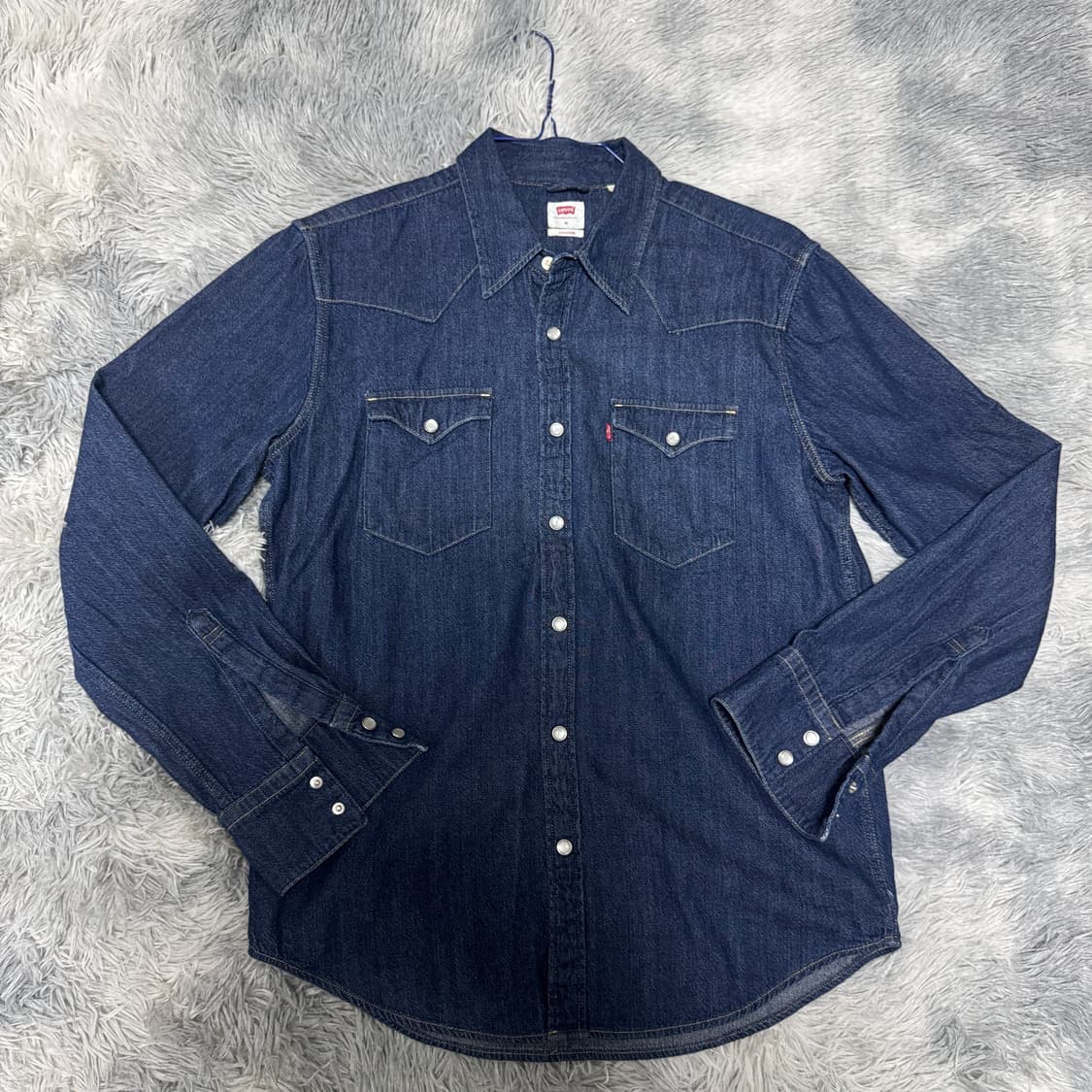 리바이스 웨스턴 데님셔츠 M사이즈 상품이미지1