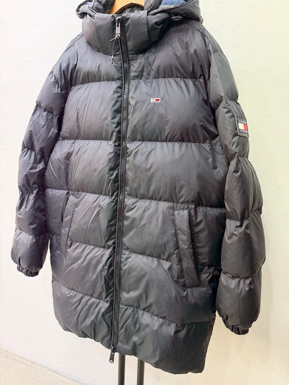 정품) 타미진스 여성 오버사이즈 패딩 XS 상품이미지2