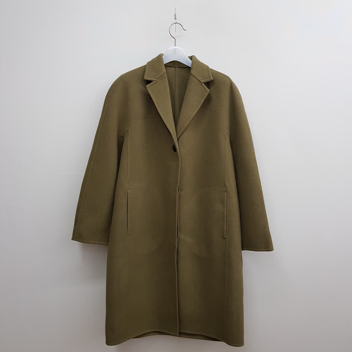 한섬 SYSTEM 시스템 싱글버튼  롱 코트 82 -94-160사이즈 상품이미지1