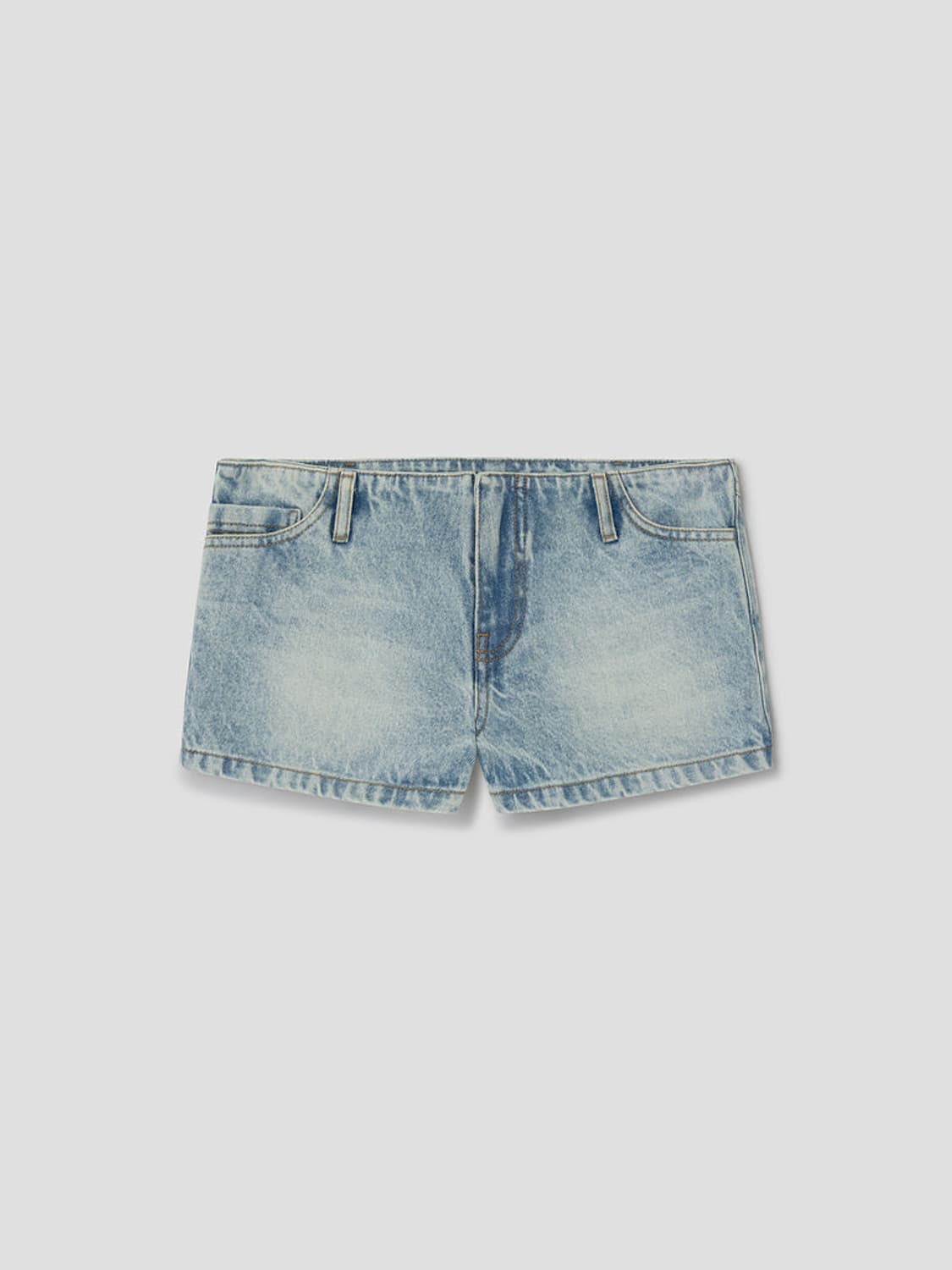 [34,36,38]기마구아스 Flor 데님 쇼츠 상품이미지2