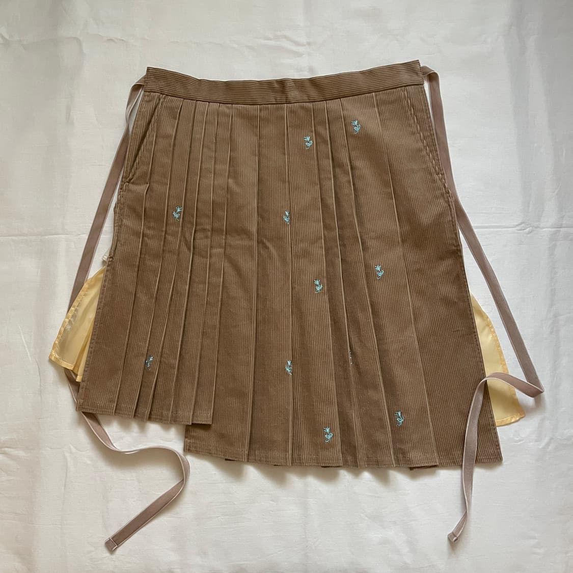 MASU 벨벳 코듀로이 레이어드 스커트 상품이미지2