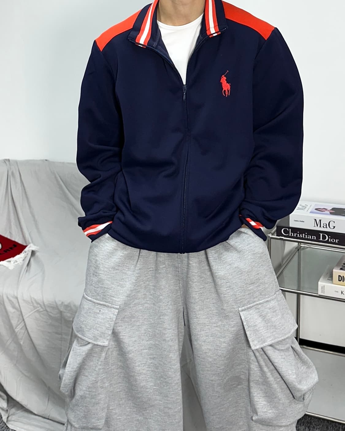 폴로 랄프로렌 빅포니 집업 L 상품이미지1