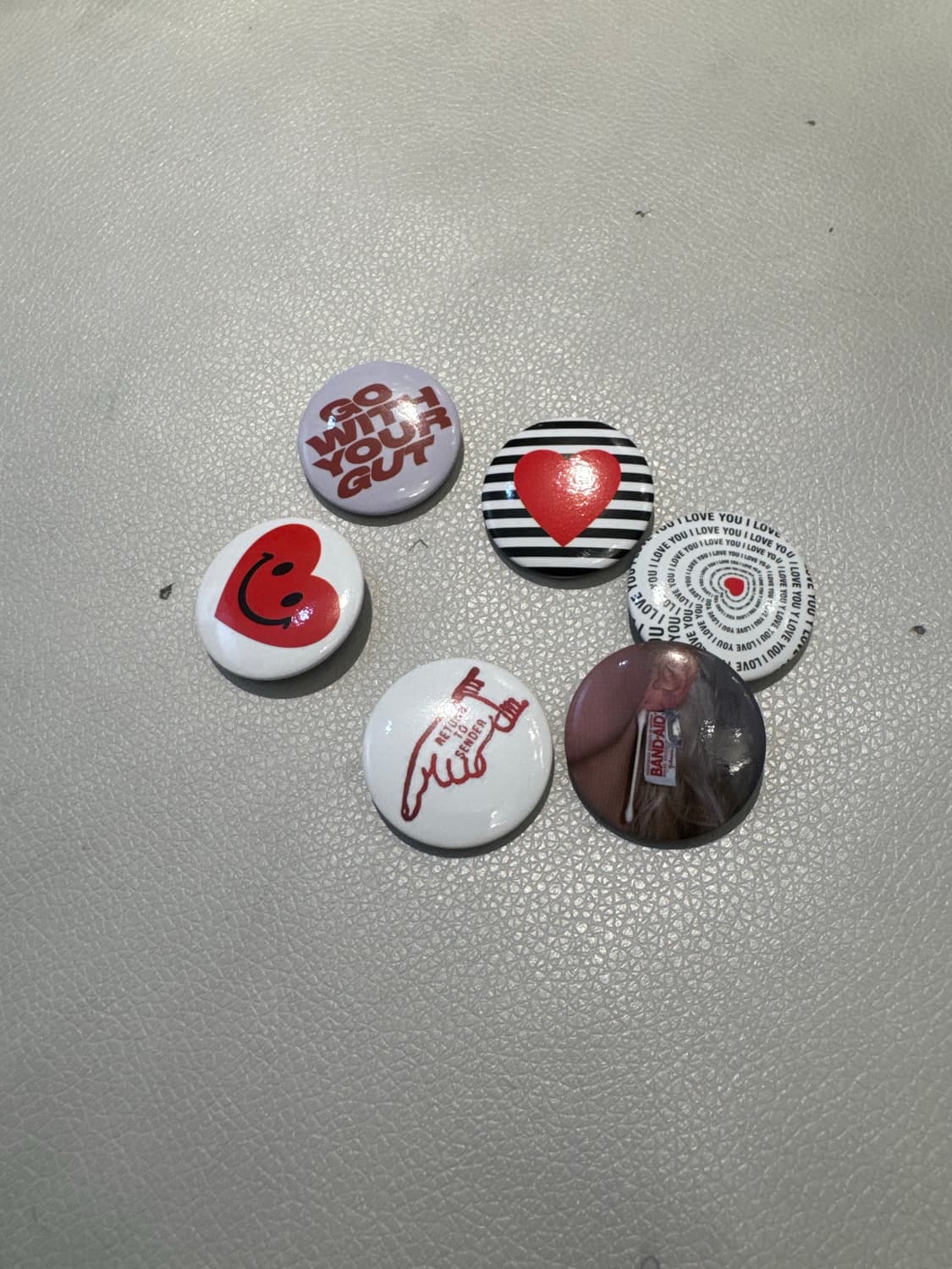 빈티지 뱃지 브롯지 6set 상품이미지1