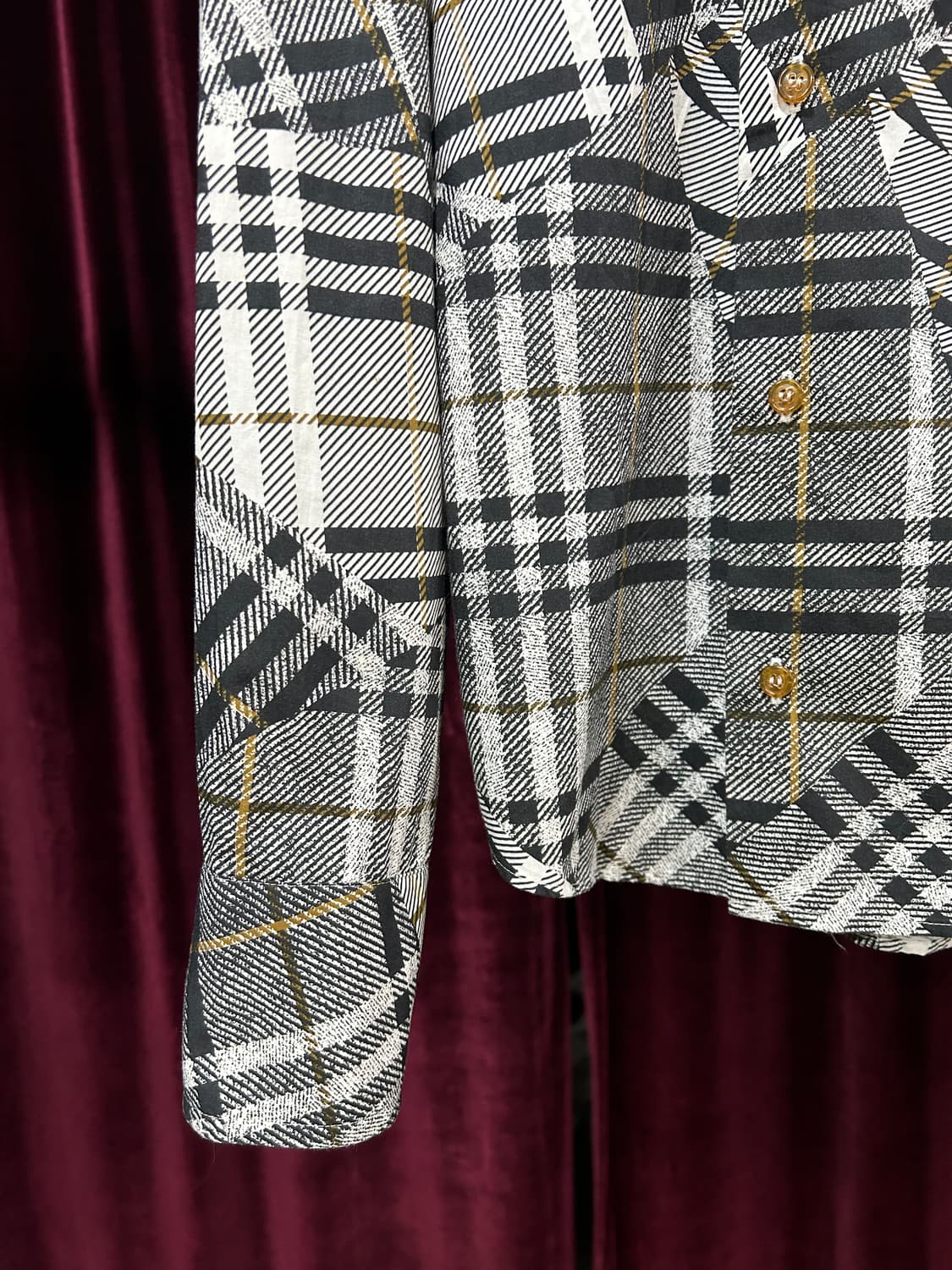 VIVIENNE WESTWOOD MAN nova check shirt 상품이미지6