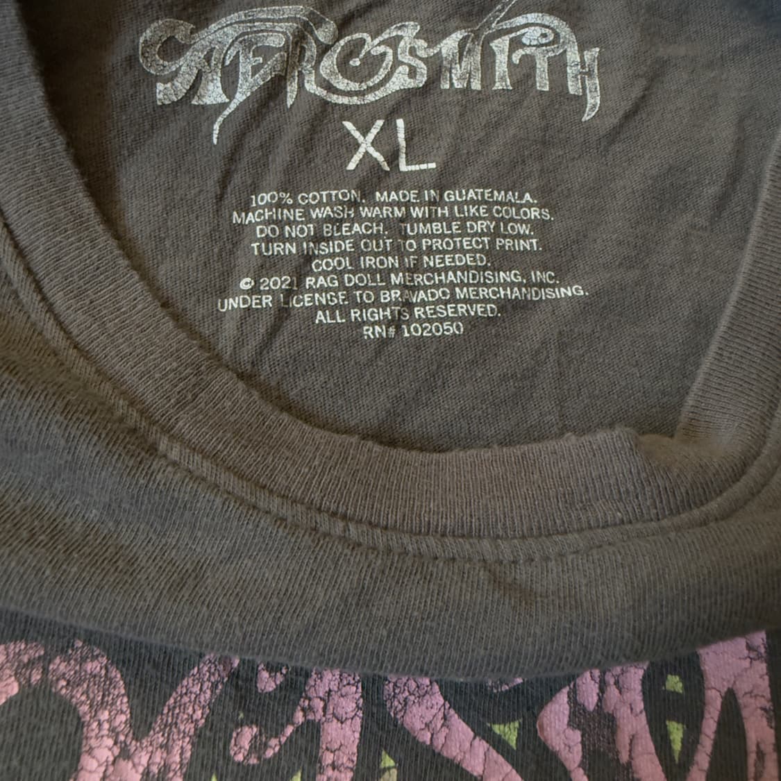 빈티지 에어로스미스 Aerosmith 밴드 티셔츠 상품이미지2