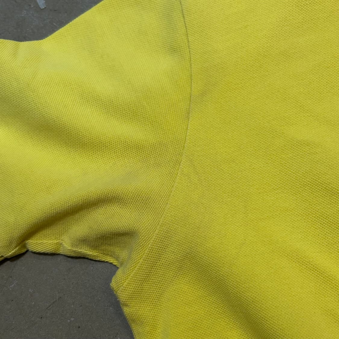 M 베이프 옐로우 카라 반팔티 상품이미지6