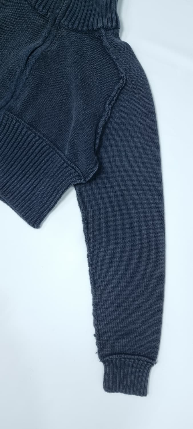 앤써이즈예스 퍼지 워싱 니트집업 Free _ 여성 상품이미지5