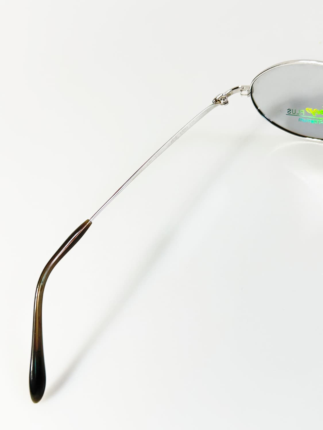 Jeep Plus 실버 티타늄 슬림 오벌 프레임 빈티지 안경 상품이미지7