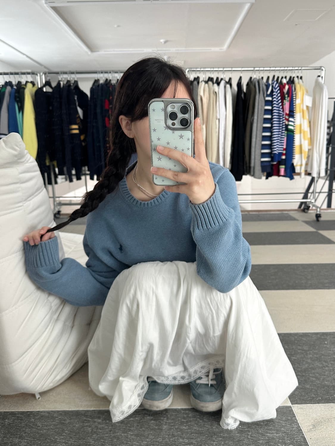 폴로 랄프로렌 스카이 코튼 니트  상품이미지3