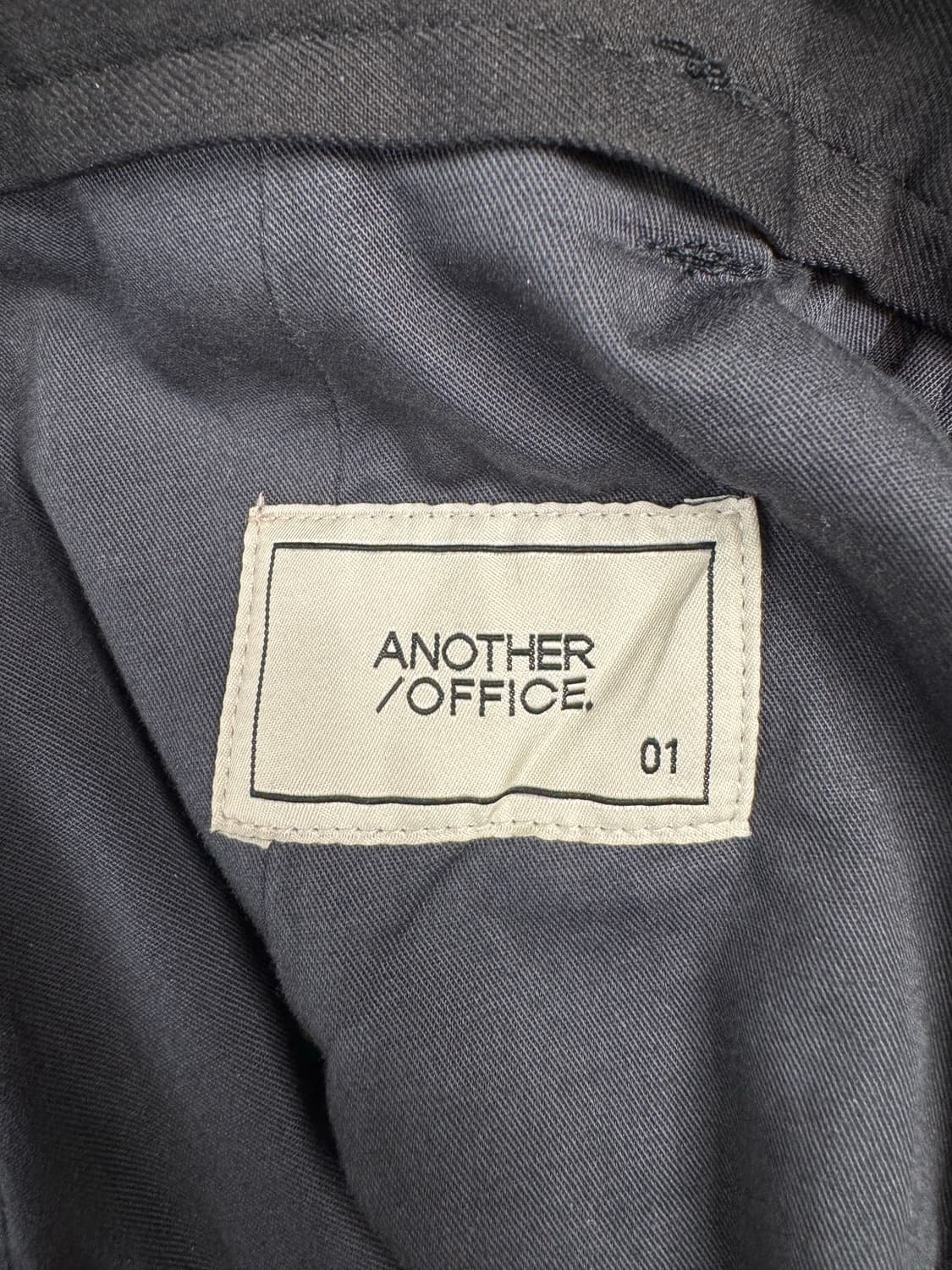 [어나더오피스] 산티아고 슬랙스 차콜 1사이즈 상품이미지4