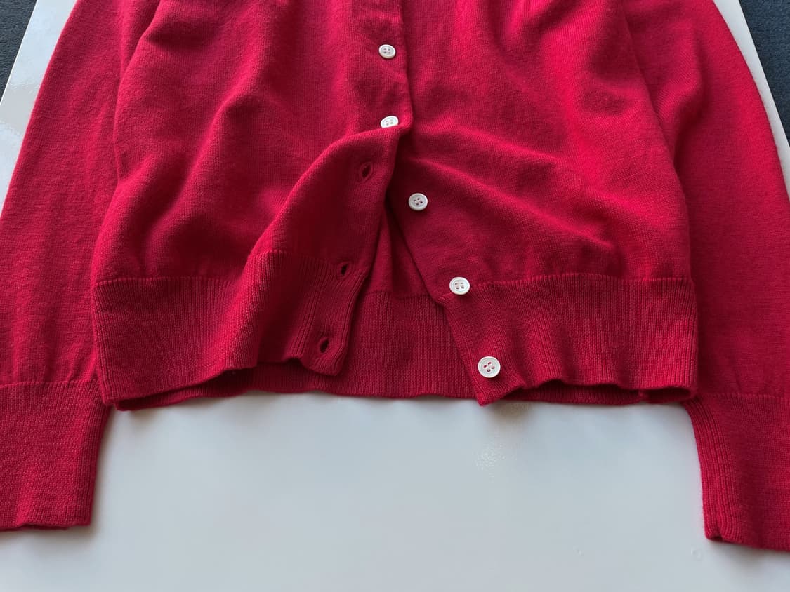 Crewneck high gauge knit cardi 상품이미지4