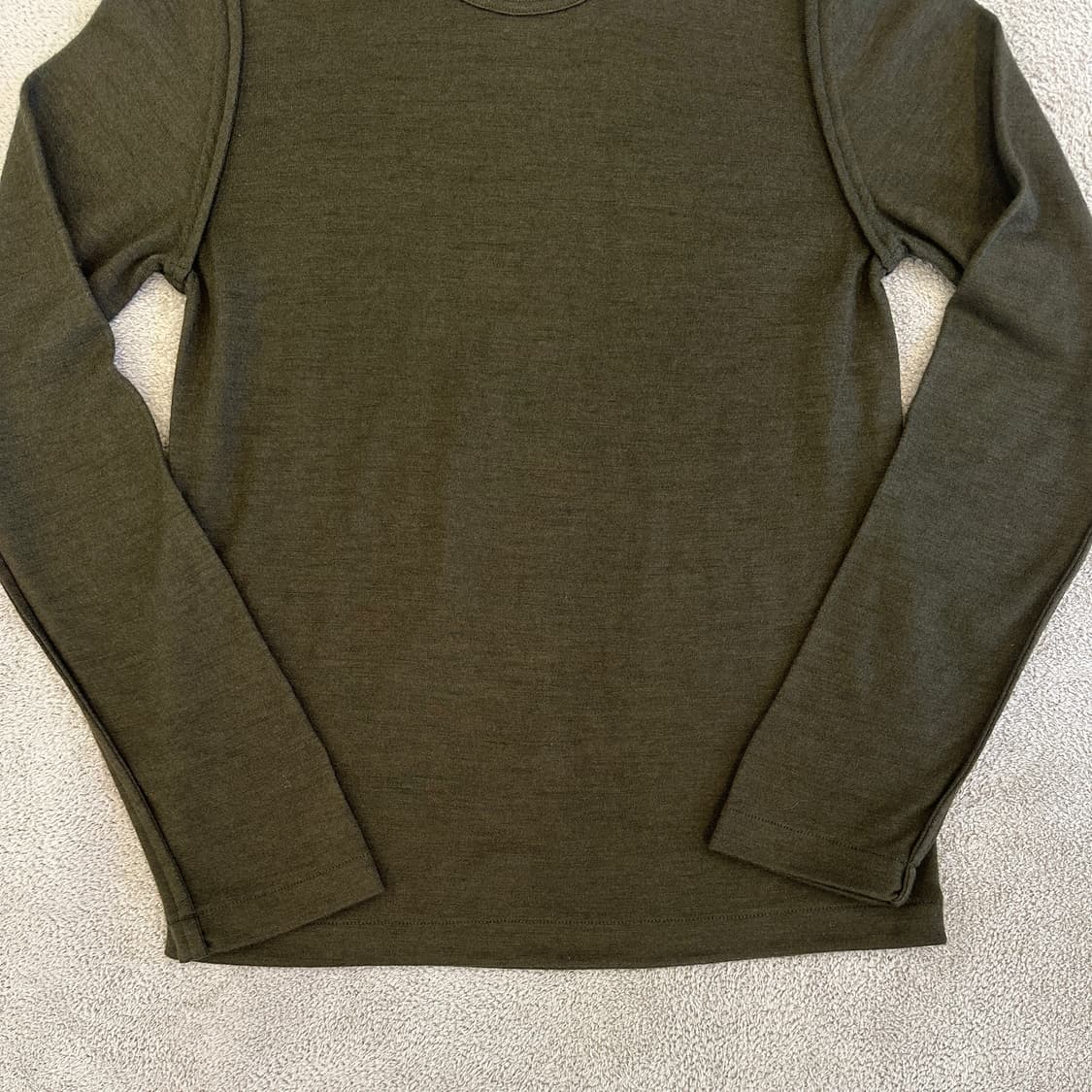 꼼데가르송 카키 롱슬리브 상품이미지3