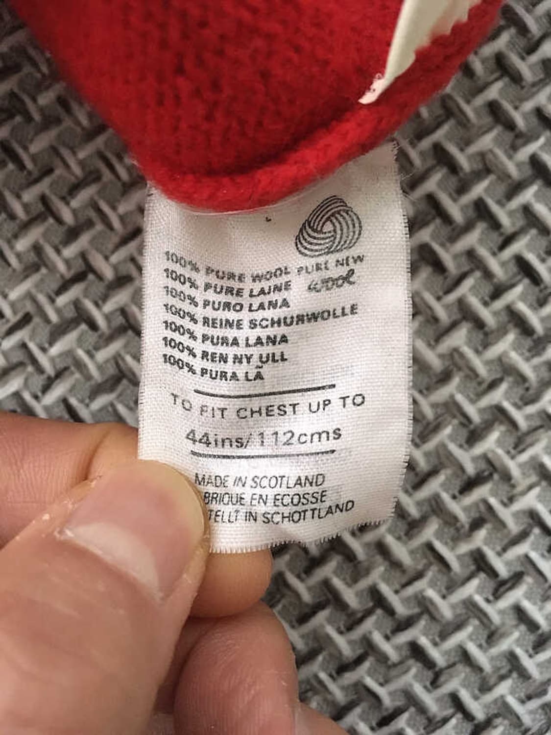 Classic logo pure wool crewneck sweater 상품이미지8