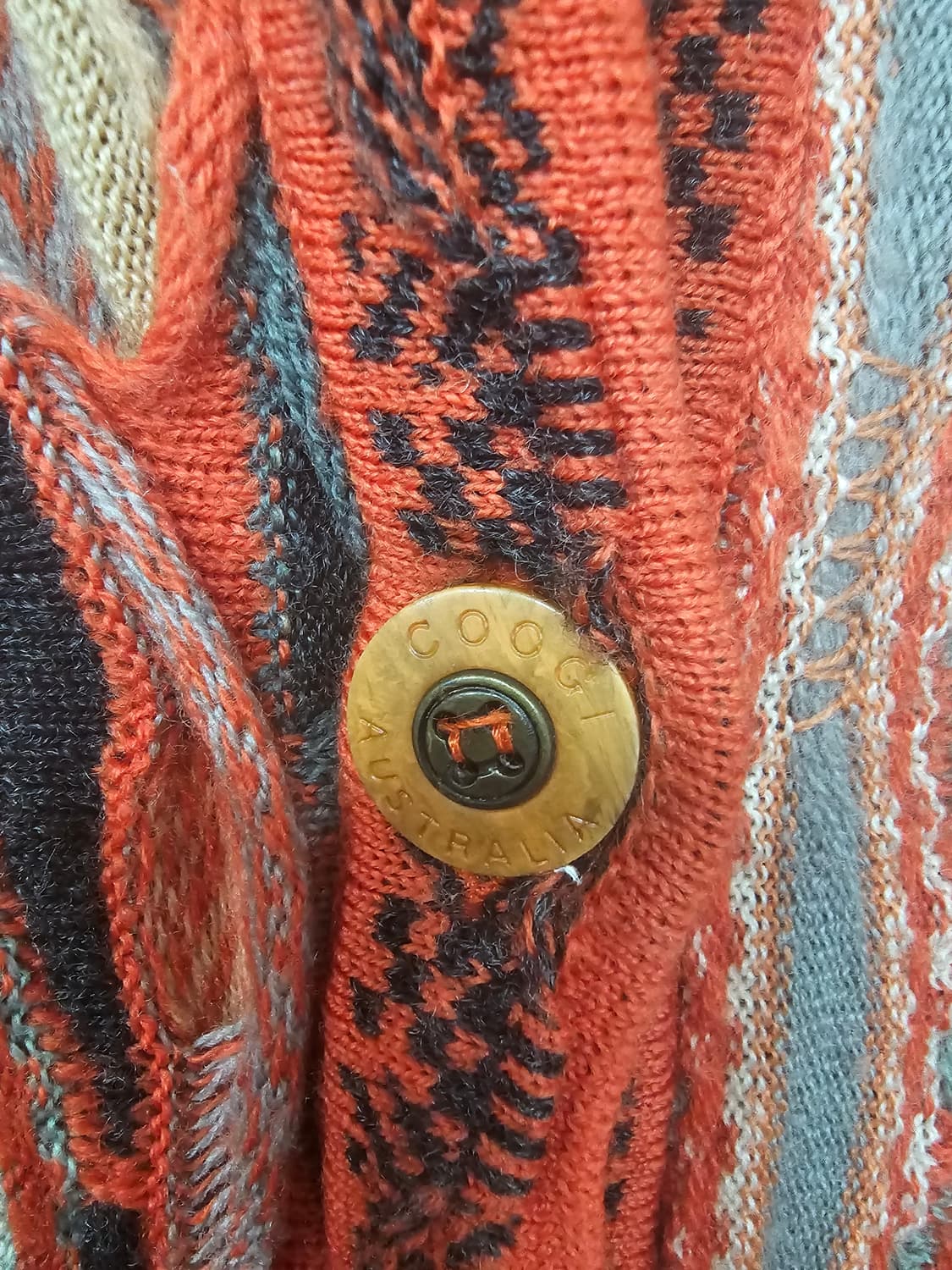 COOGI 케이블 니트가디건 상품이미지5