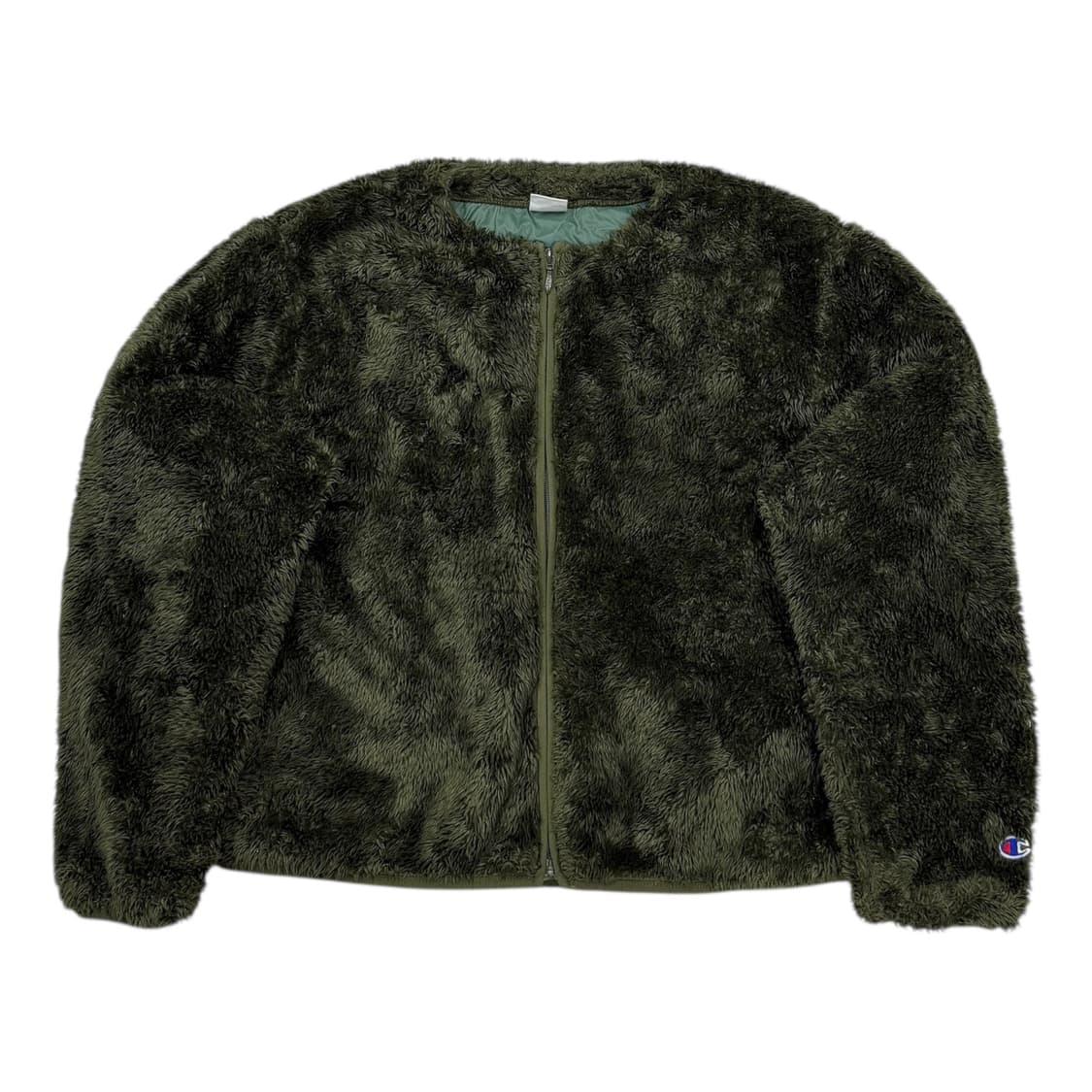 챔피온 일본판 재팬 쉐르파 플리스 뽀글이 후리스 카키그린 M 상품이미지1