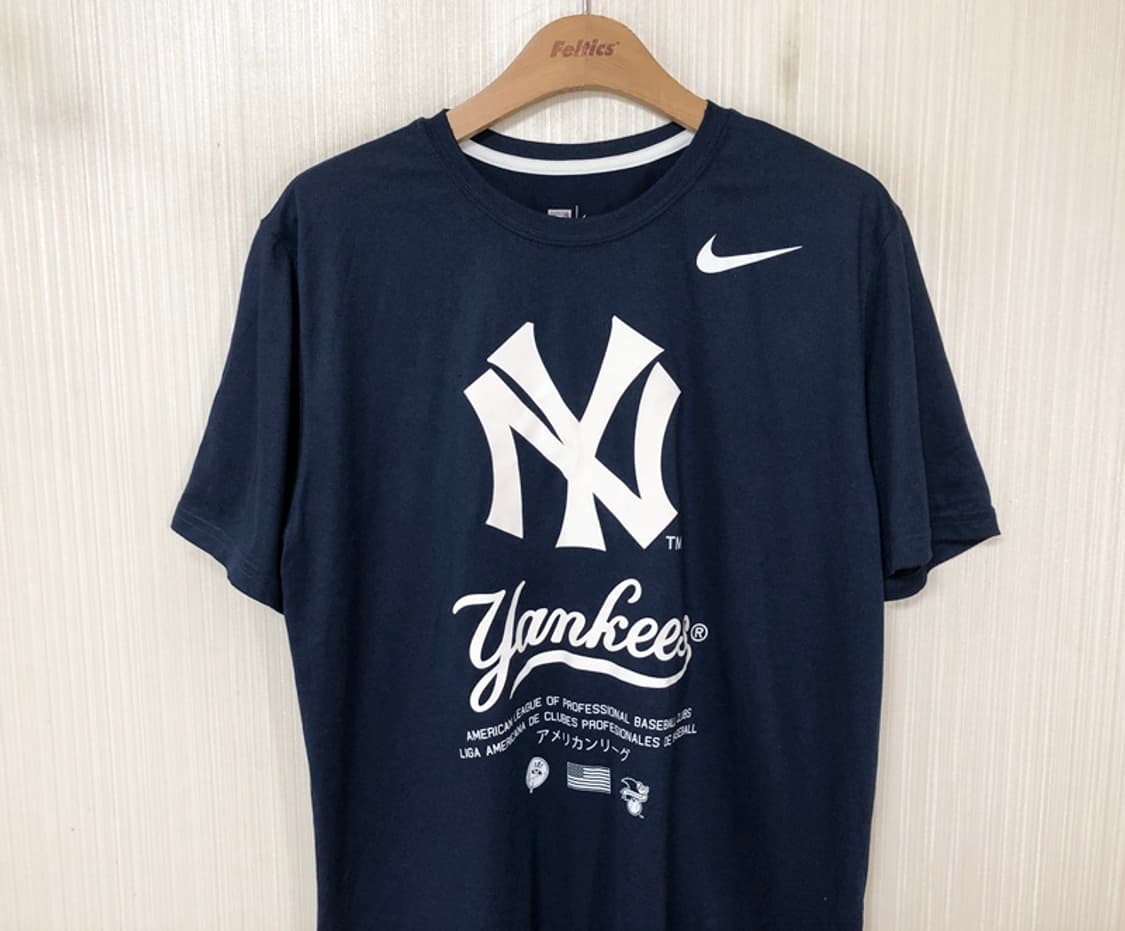 MLB 나이키 드라이핏 뉴욕양키스 티셔츠 L(해외) 상품이미지2