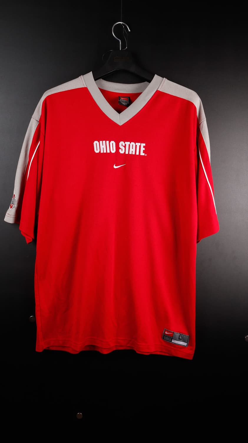 나이키 오하이오스테이트 빨강 반팔 상품이미지1