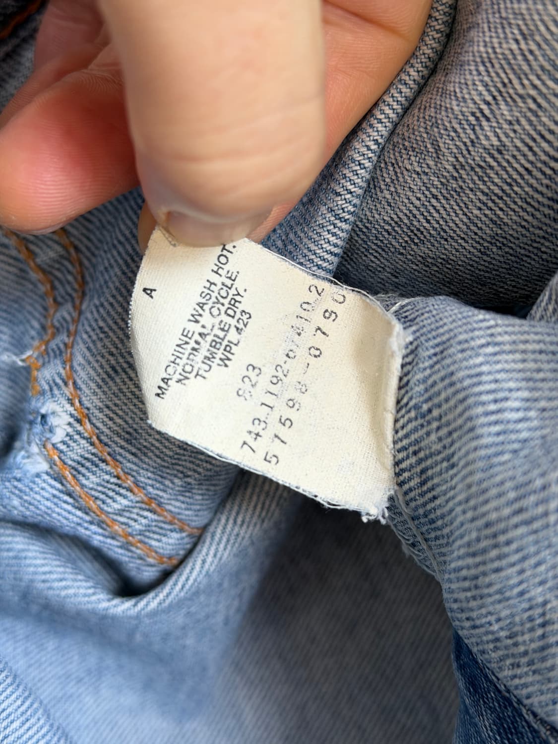 Levis USA 57598 데님 트러커 자켓 L 상품이미지6