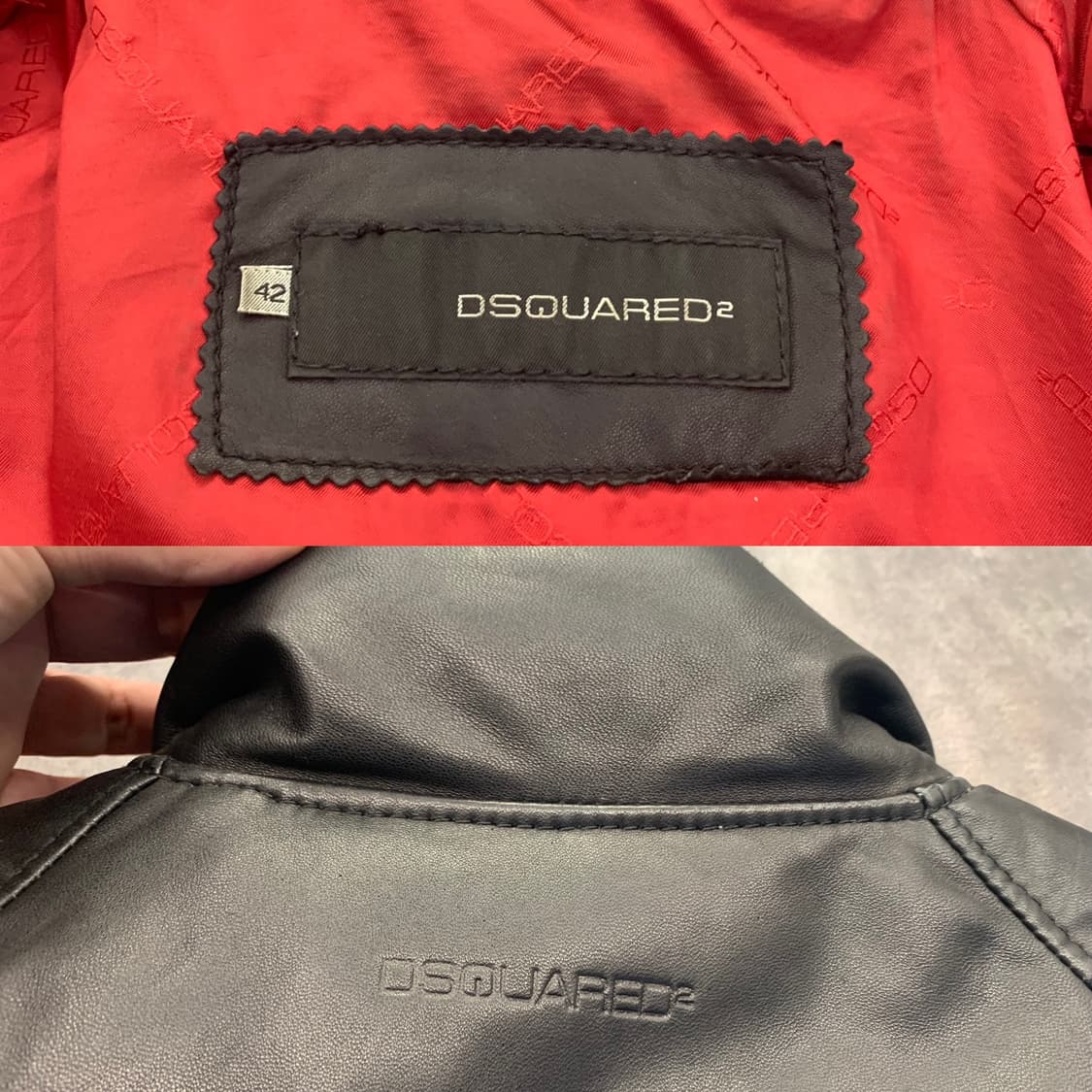 디스퀘어드 08FW 바이커 재킷(레더/다운)해외발송 상품이미지9