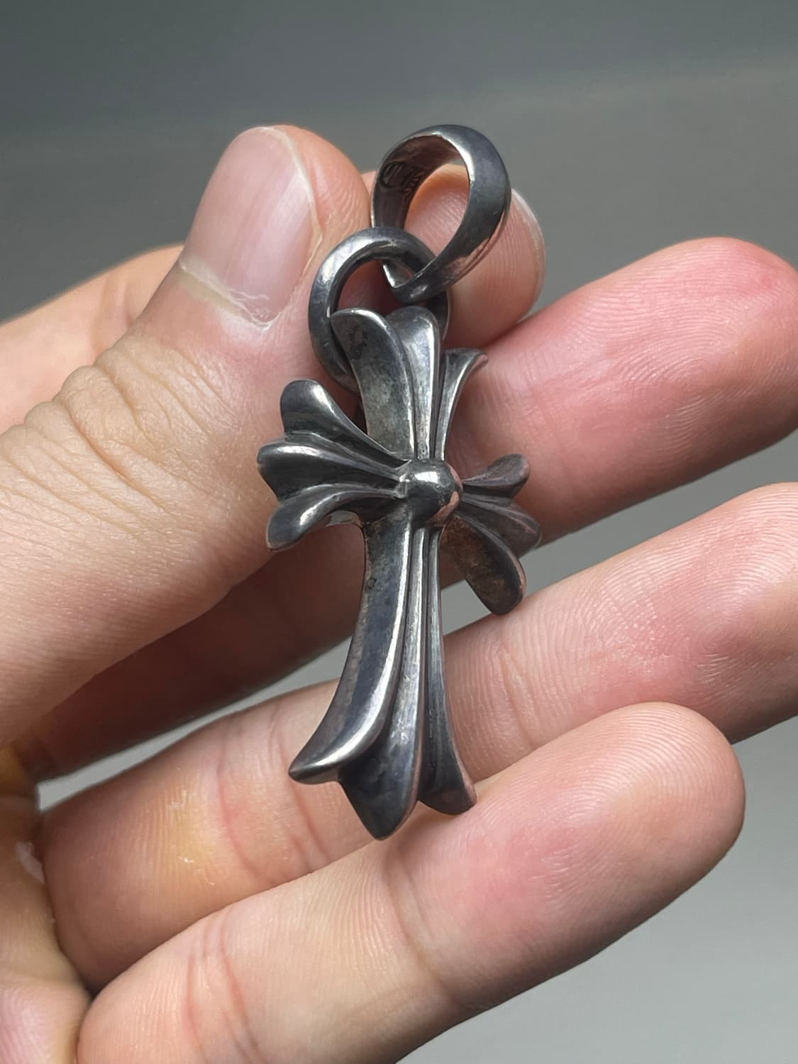 크롬하츠 스몰 크로스 위드베일 상품이미지3