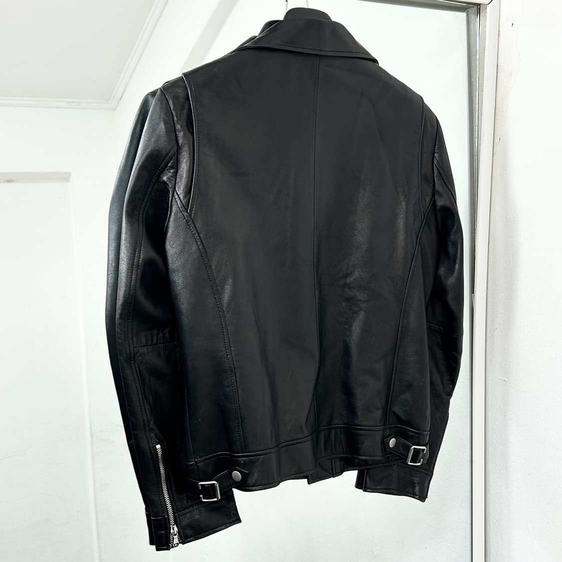 느와르 라르메스 램스킨 라이더 자켓 상품이미지5