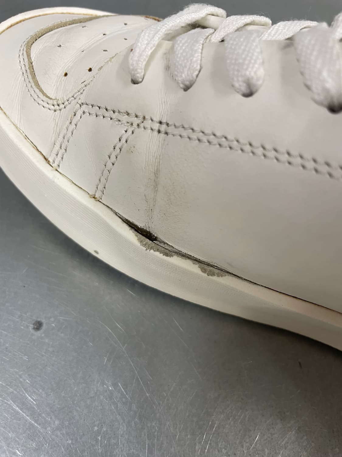 골든구스 스타단 화이트 레더 EU42 상품이미지10