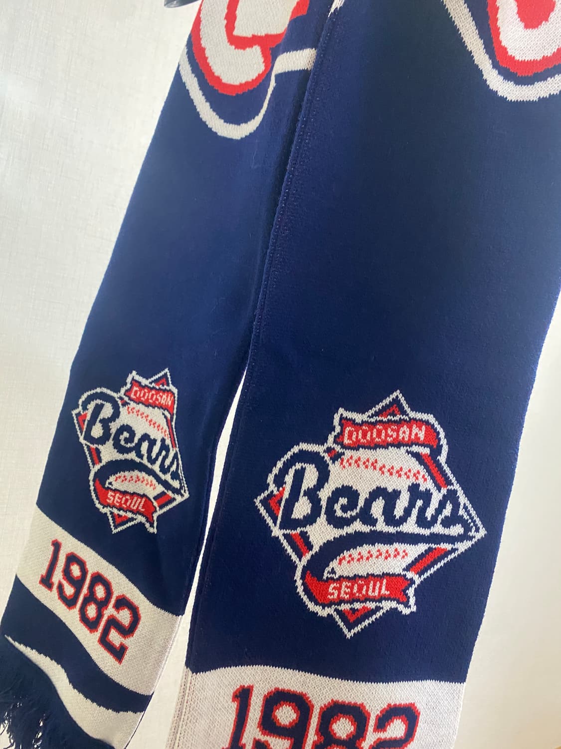 두산베어스 니트 서울 머플러 상품이미지1